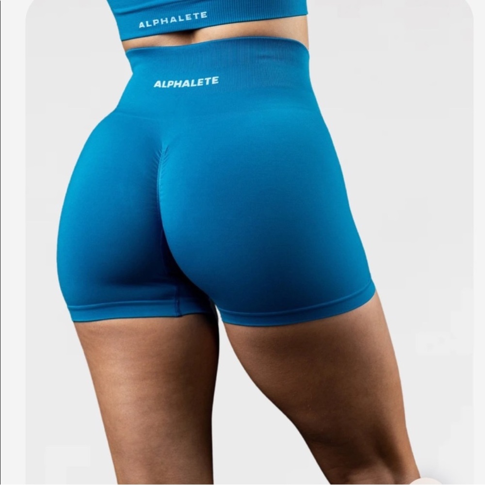 Alphalete Amplify Rapids Blue Shorts XS